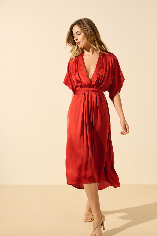 Camilla | Satin dress