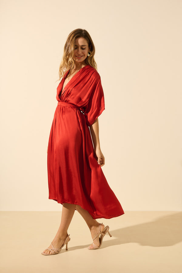 Camilla | Satin dress