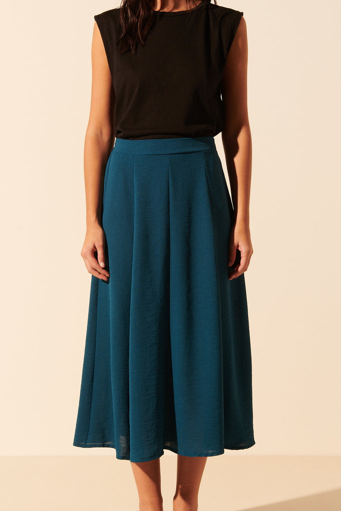 Cassina | Flared midi skirt