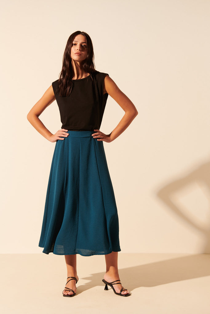 Cassina | Flared midi skirt