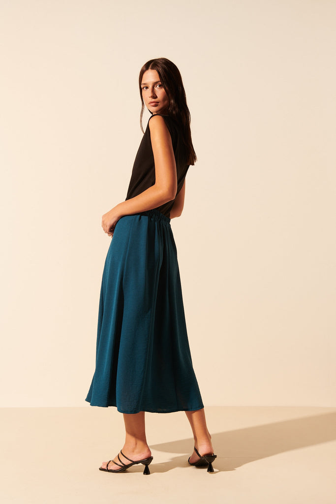 Cassina | Flared midi skirt