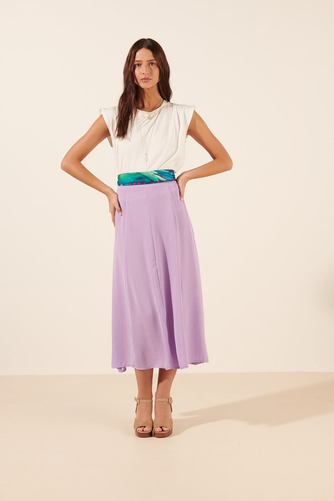 Cassina | Flared midi skirt