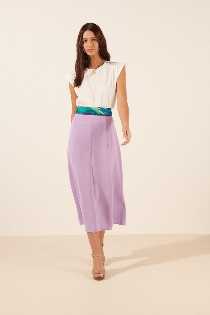 Cassina | Flared midi skirt