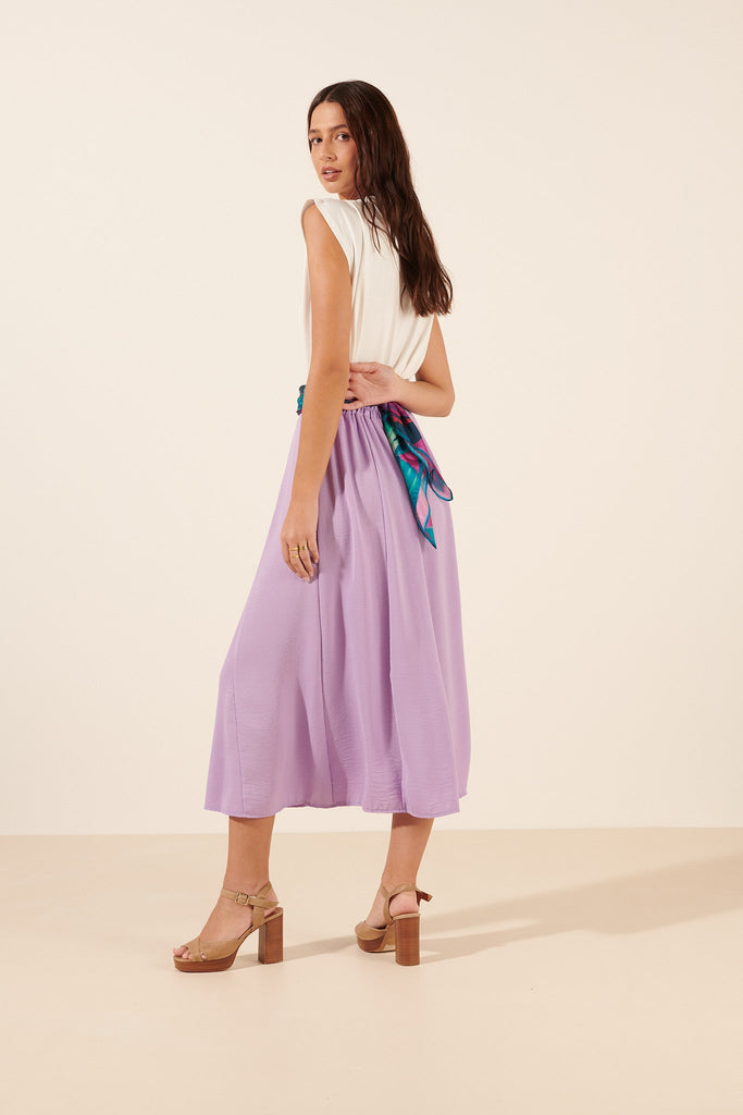 Cassina | Flared midi skirt