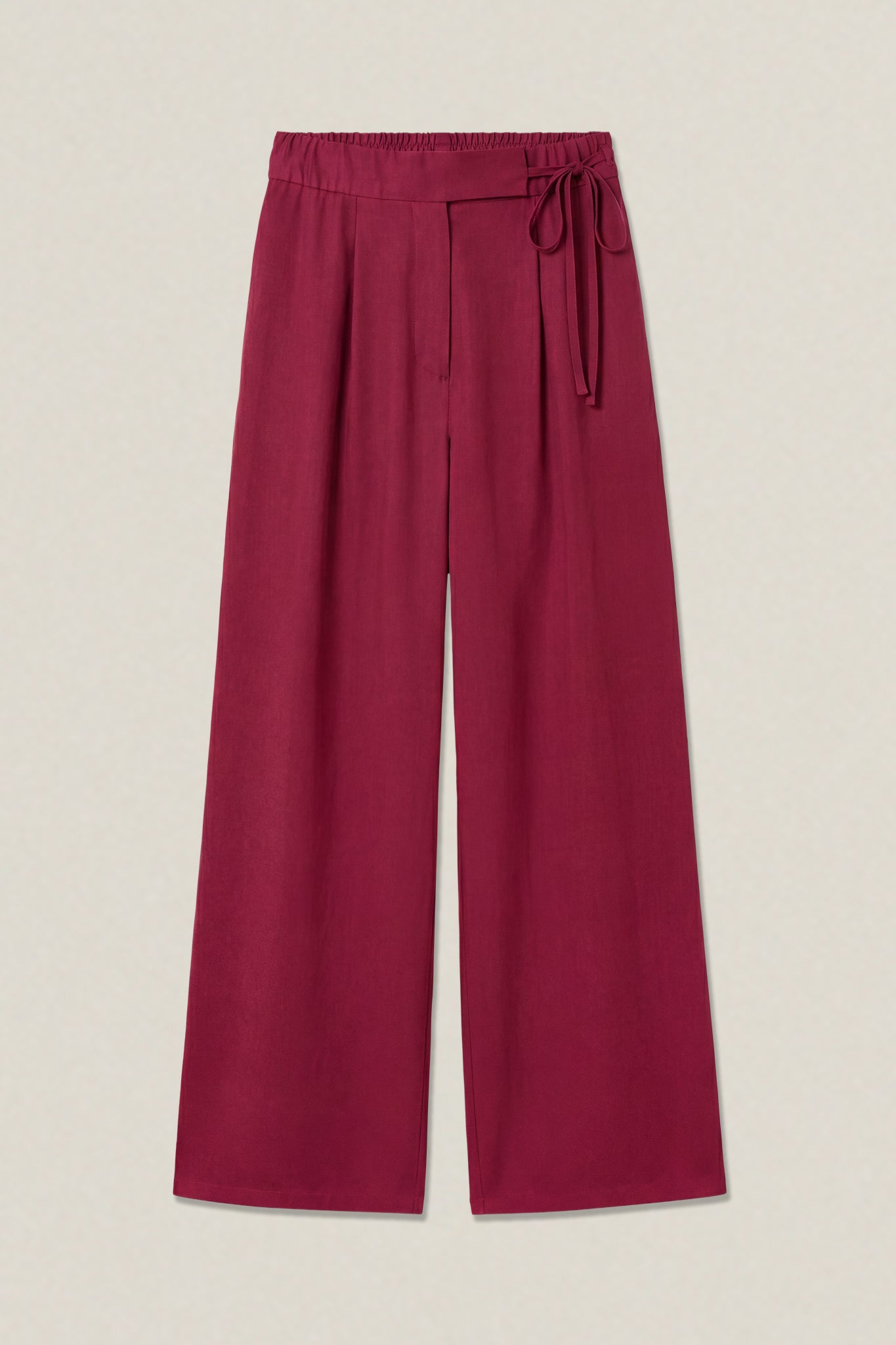 Cosimo | Wide linen trousers