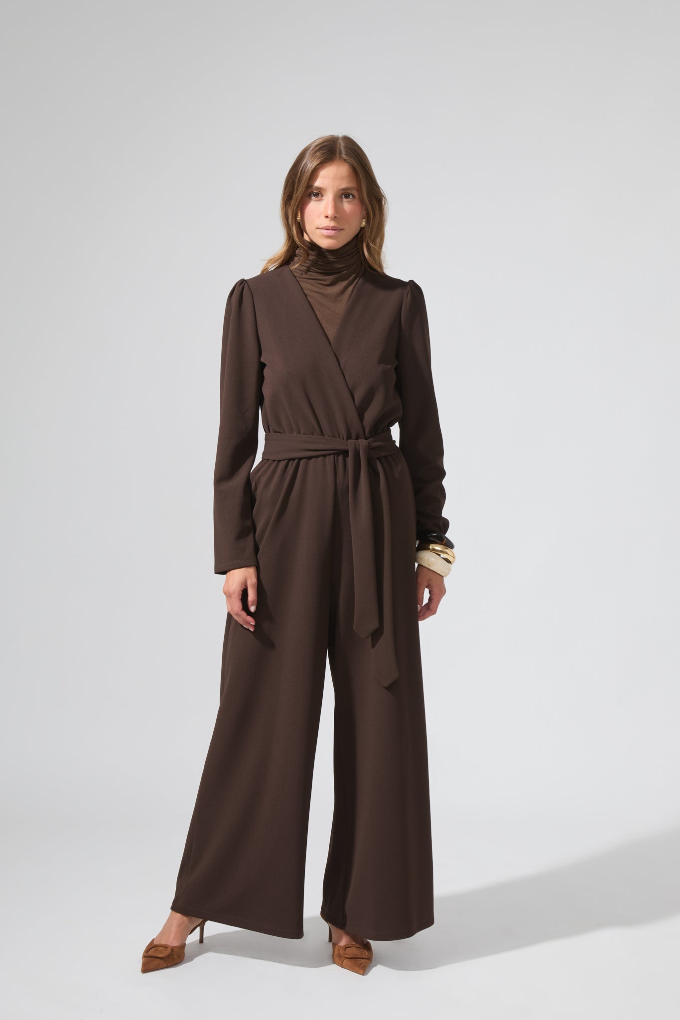 Carlotta | Wrap-effect jumpsuit