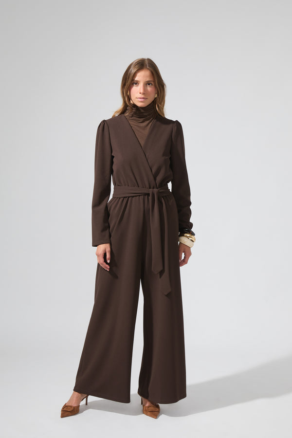 Carlotta | Wrap-effect jumpsuit