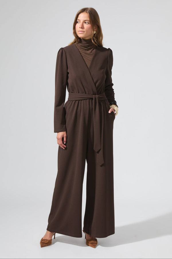 Carlotta | Wrap-effect jumpsuit