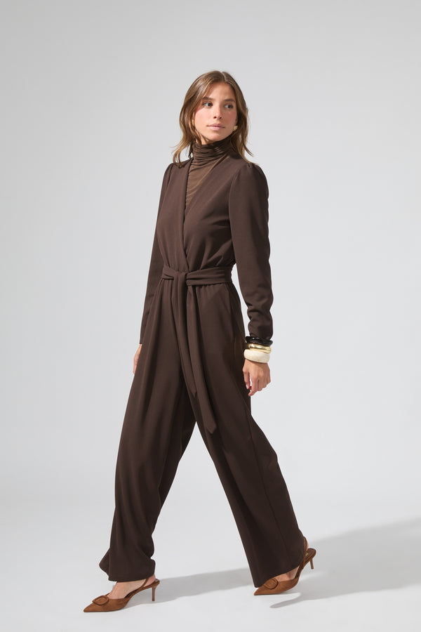 Carlotta | Wrap-effect jumpsuit