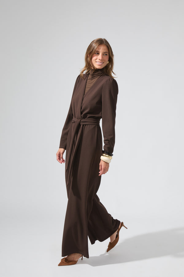 Carlotta | Wrap-effect jumpsuit