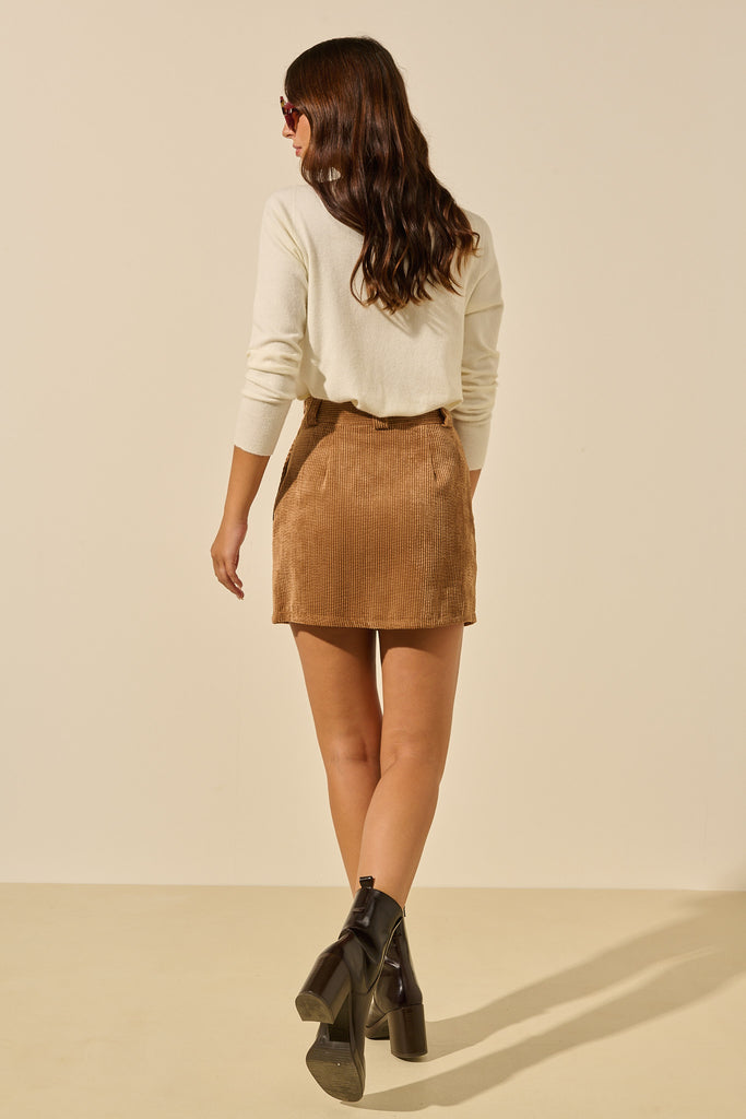 Daffy | Short button skirt