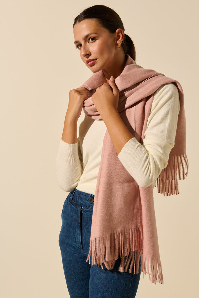 Lélia | Fringed scarf