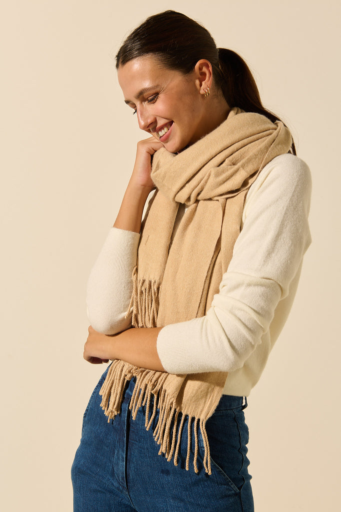 Lélia | Fringed scarf