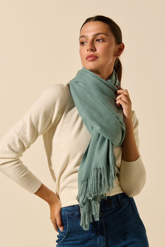 Lélia | Fringed scarf