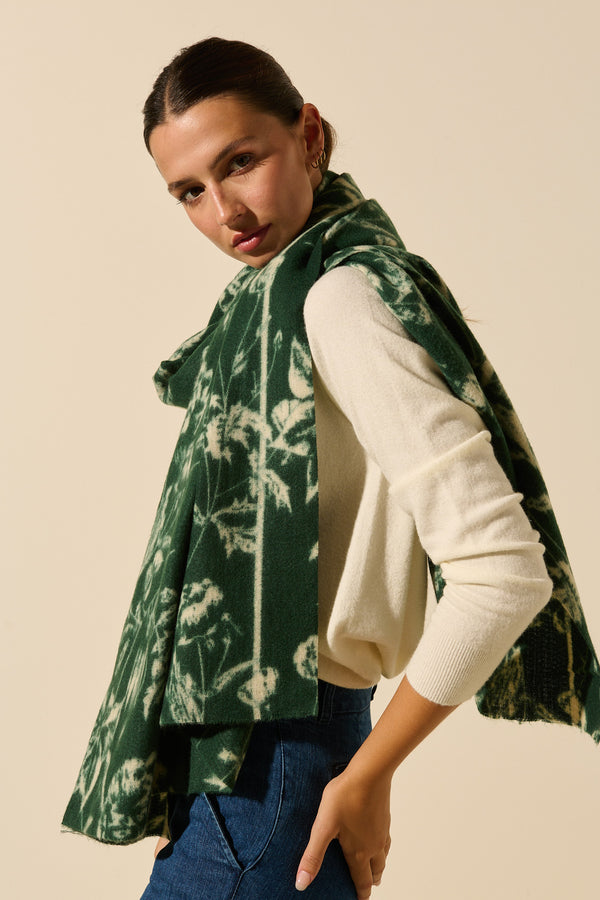 Flower scarf