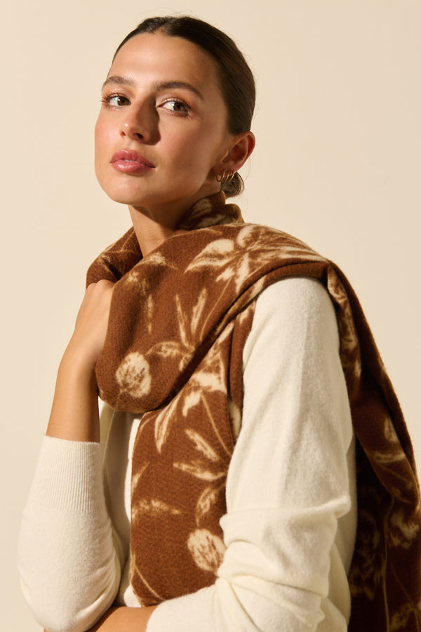 Flower scarf