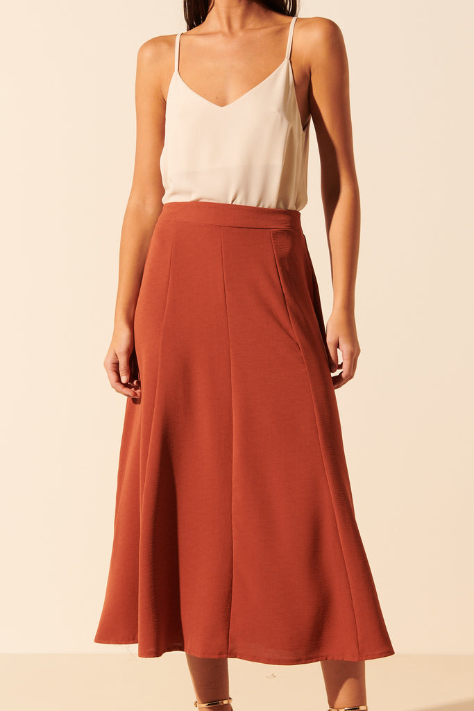 Cassina | Flared midi skirt