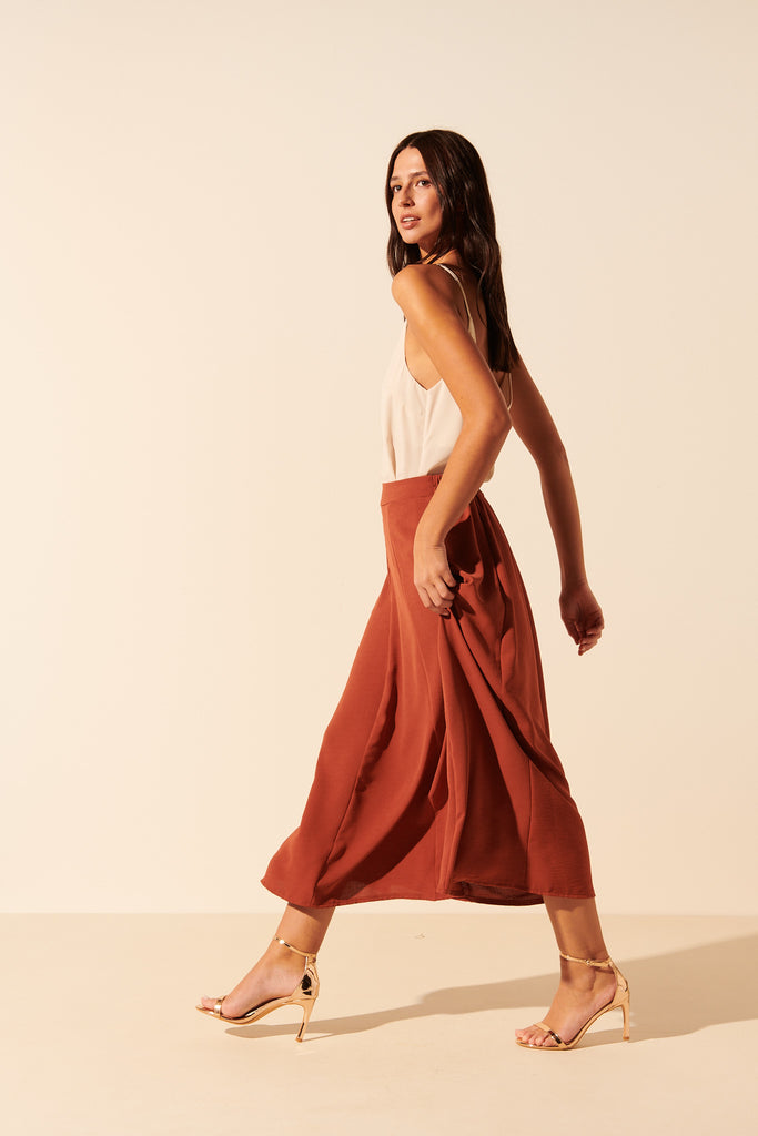 Cassina | Flared midi skirt