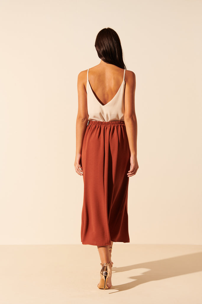 Cassina | Flared midi skirt