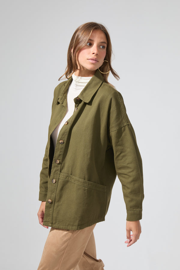 Edgard | Oversized cotton jacket