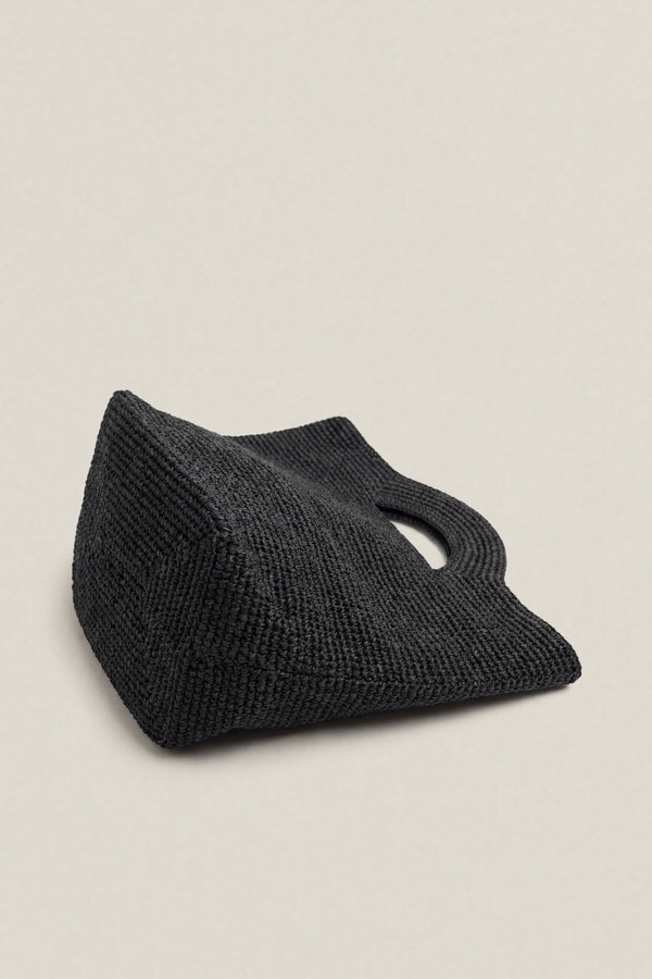 Fedor | Braided half-moon bag