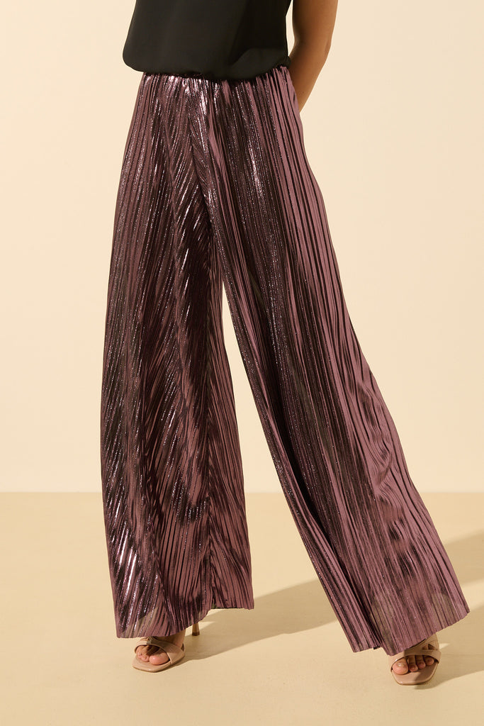 Félix | Fluid lamé pants