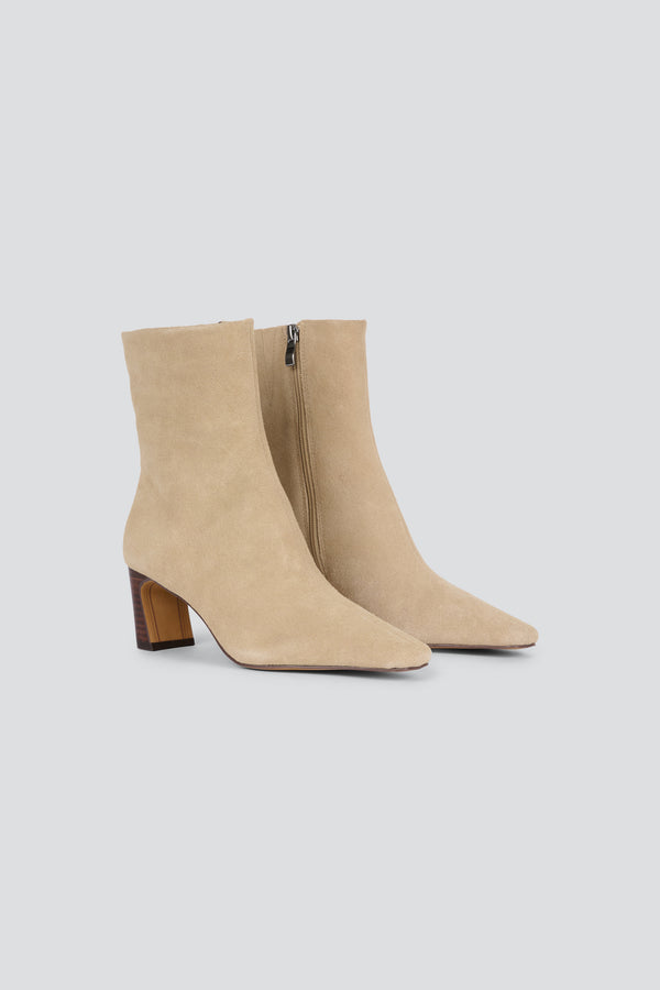 Flavia | Leather Heeled Boots