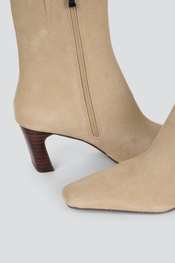 Flavia | Leather Heeled Boots