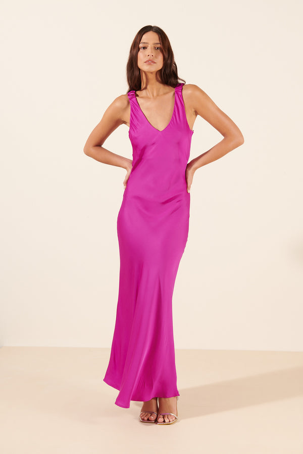 Grammy | Long satin dress