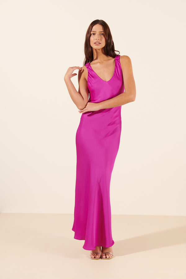 Grammy | Long satin dress