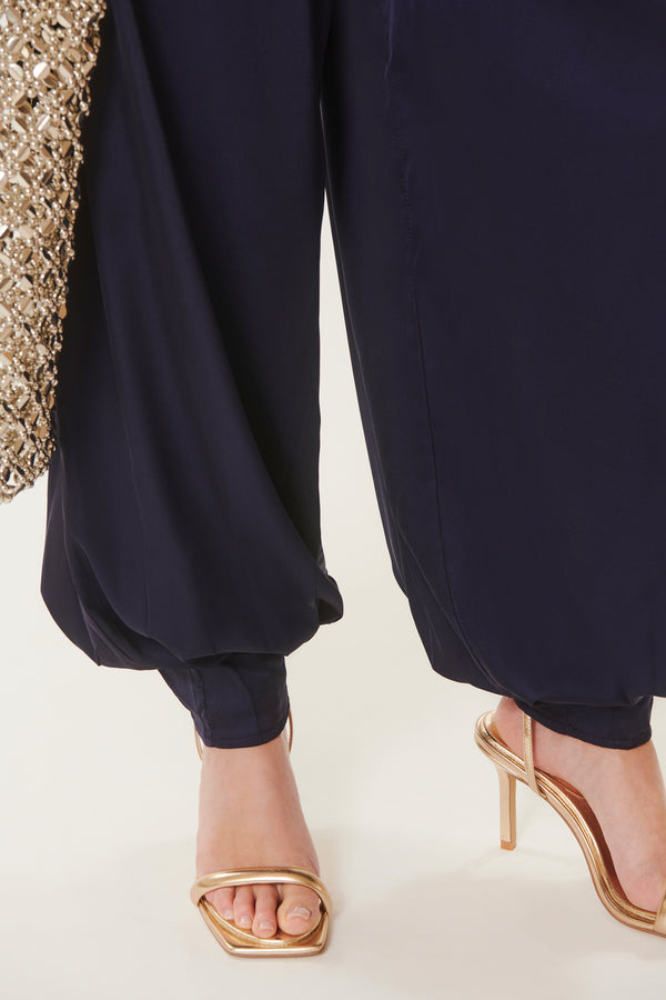 Aldo | Satin Balloon Trousers