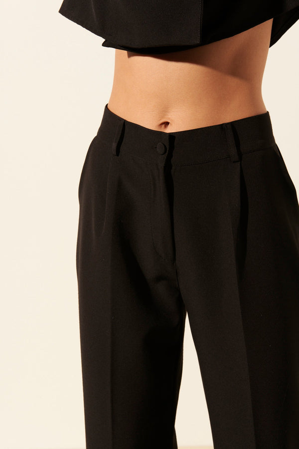Justin | High-waisted blazer pants