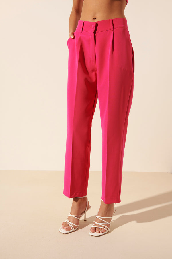 Justin | High-waisted blazer pants