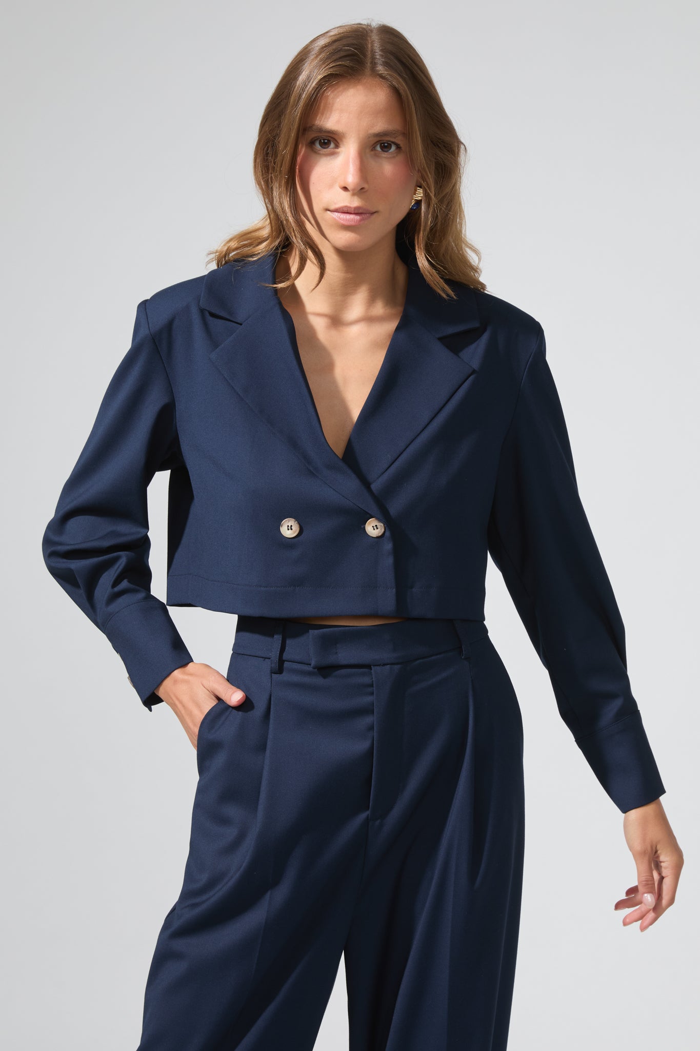 Irene | Oversized Short Blazer