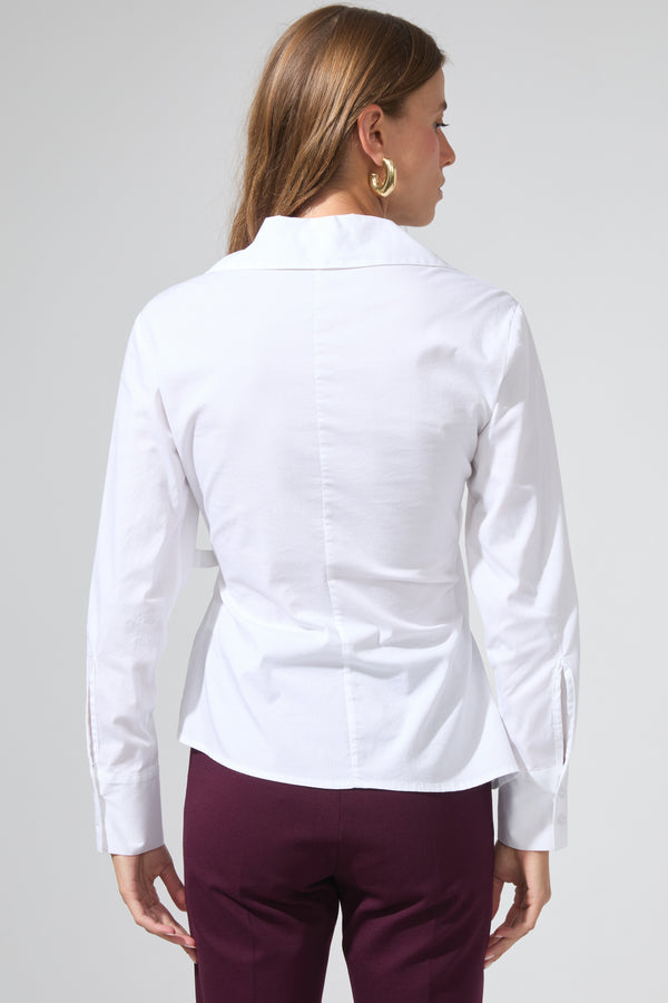 Jeanne | Wrap-over shirt