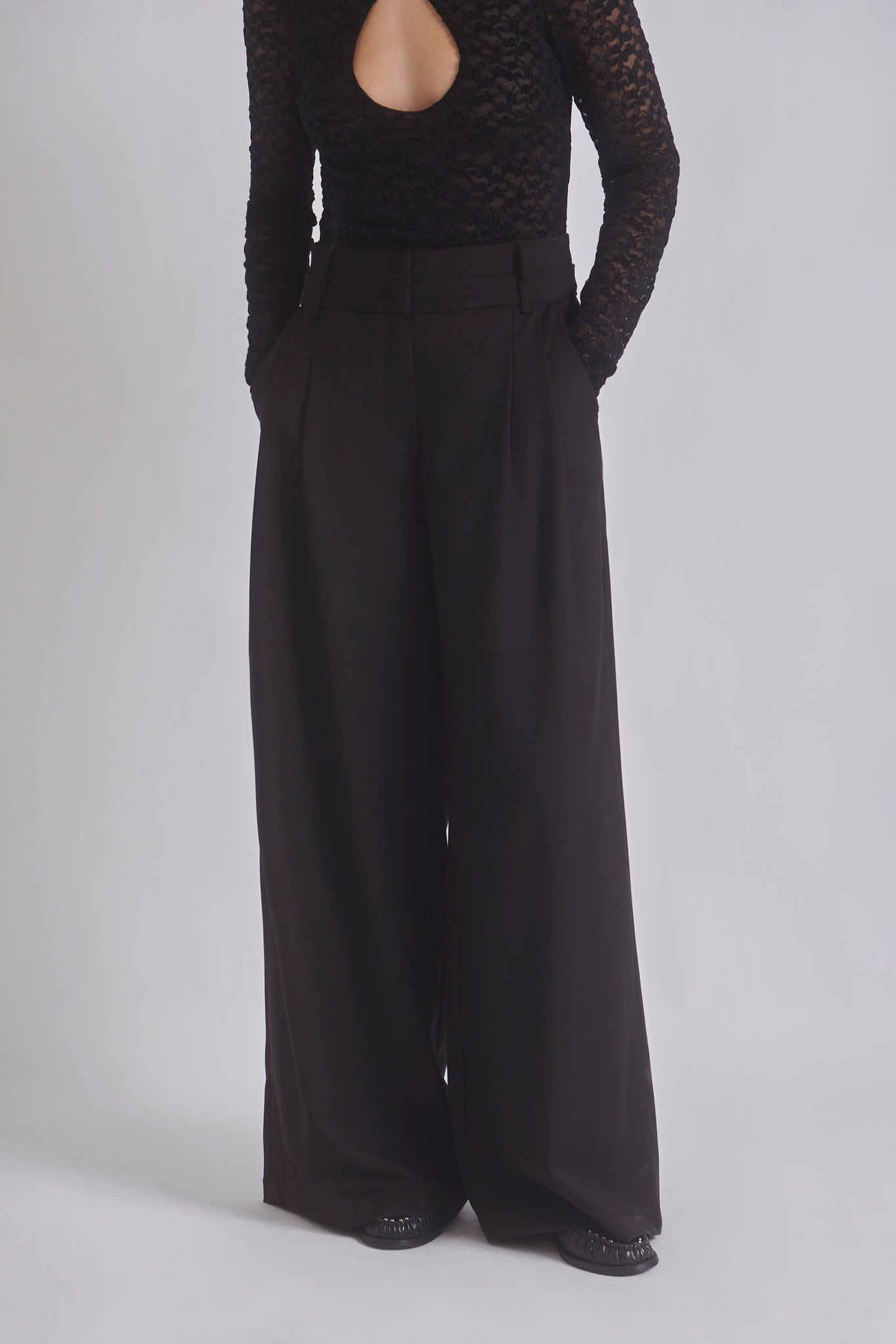 Strauss | Pantalon large à pinces
