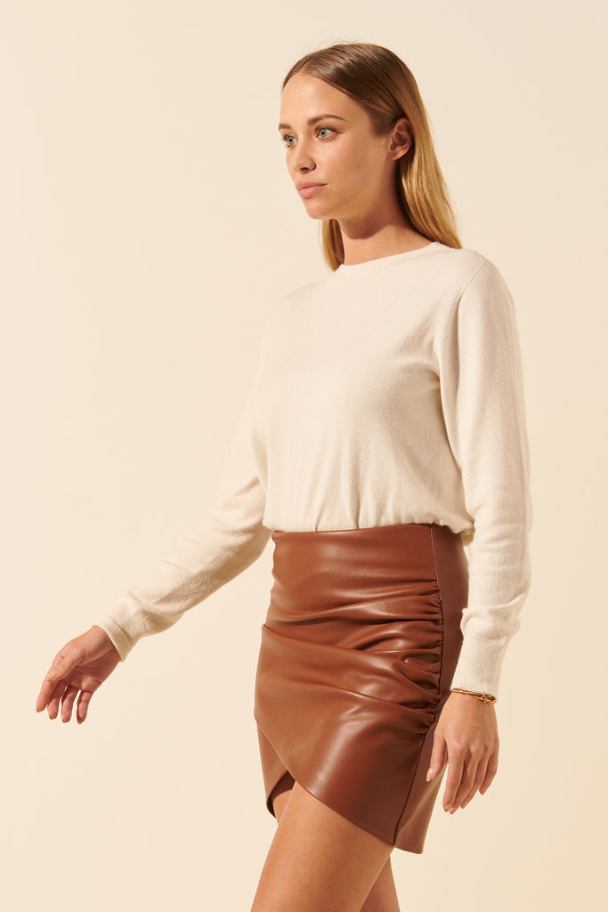 Laurette | Faux mini-skirt