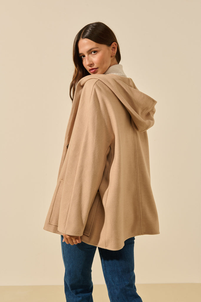 Marco | Oversized hooded jacket