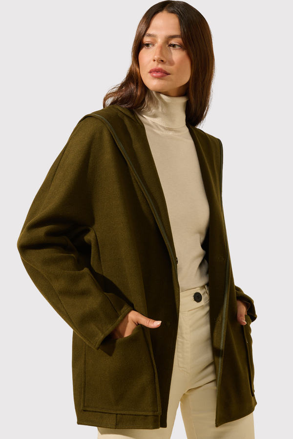 Marco | Oversized hooded jacket