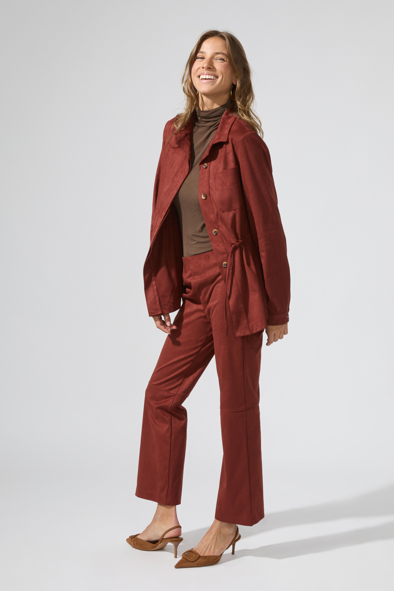 Mukki | Straight midi trousers