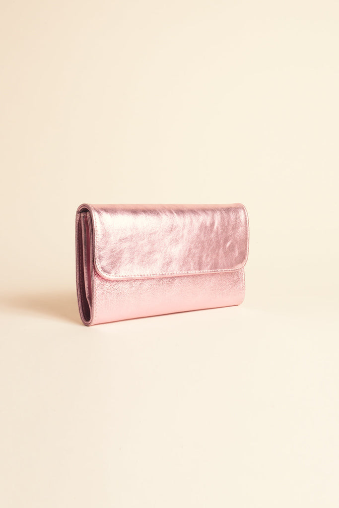 Orlando | Lamé clutch bag