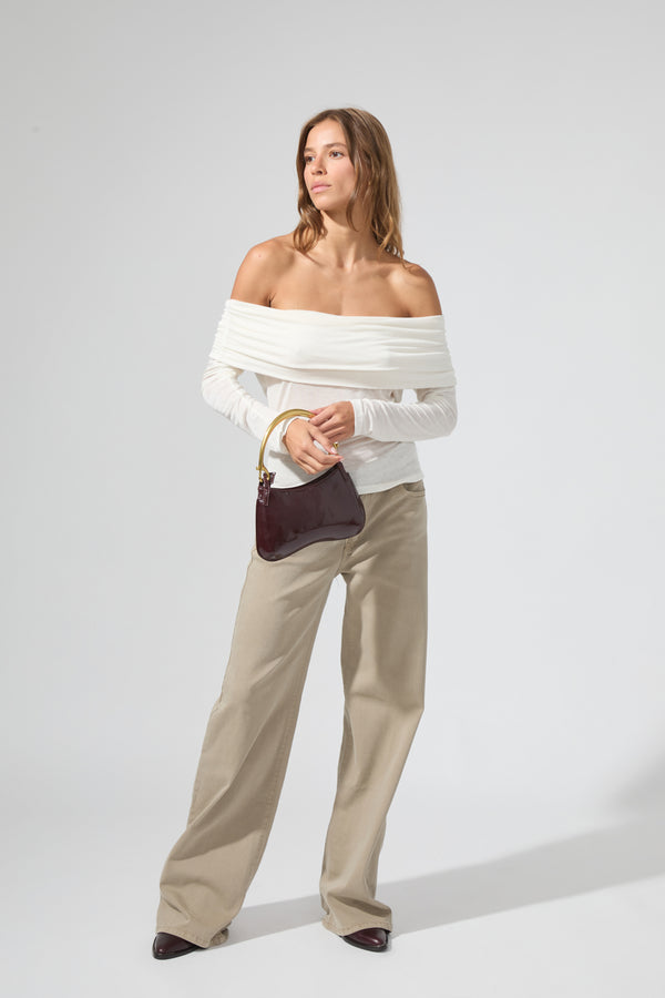 Alamo | High-Waisted Straight Leg Jeans