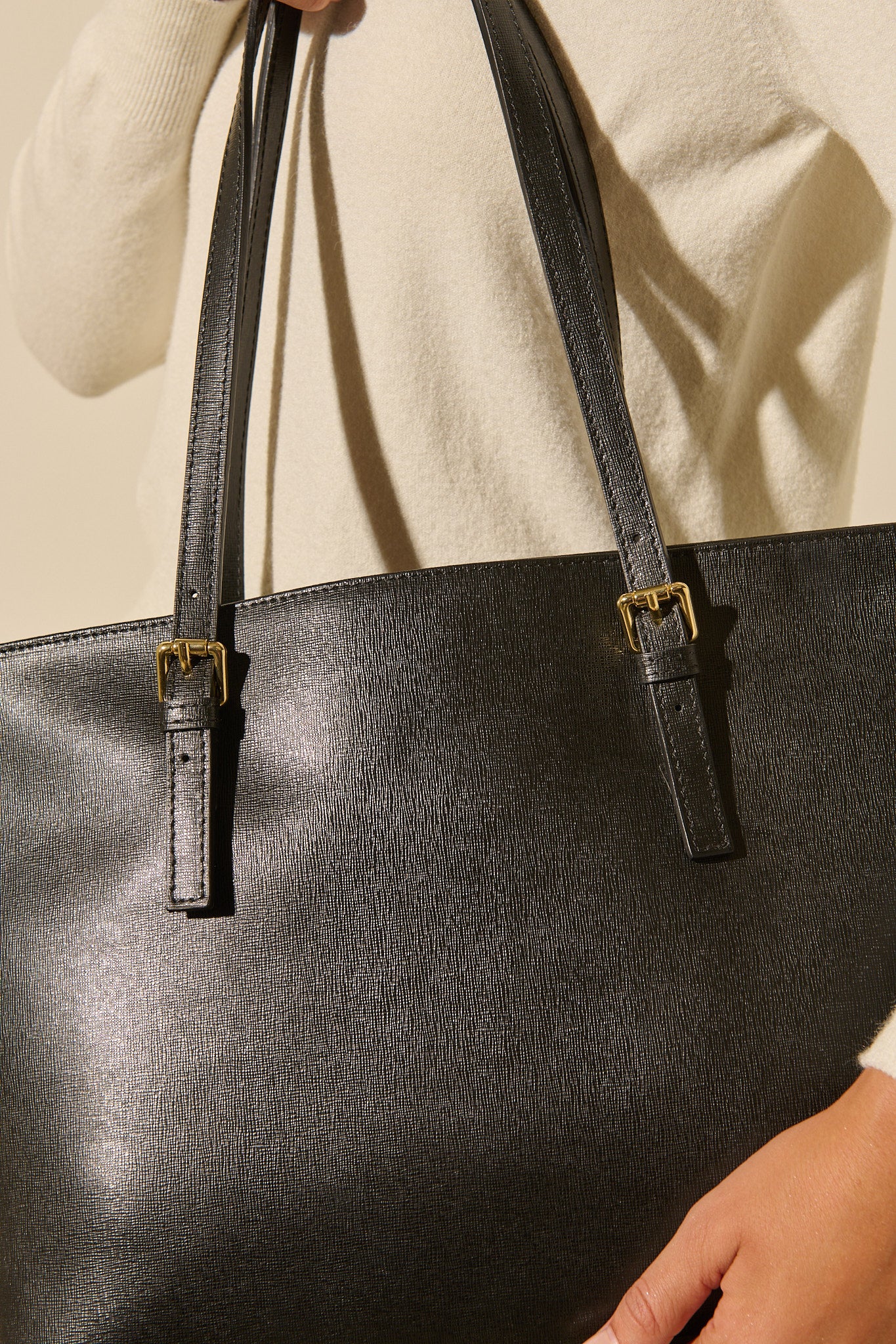 I Sana leather tote bag Benoa