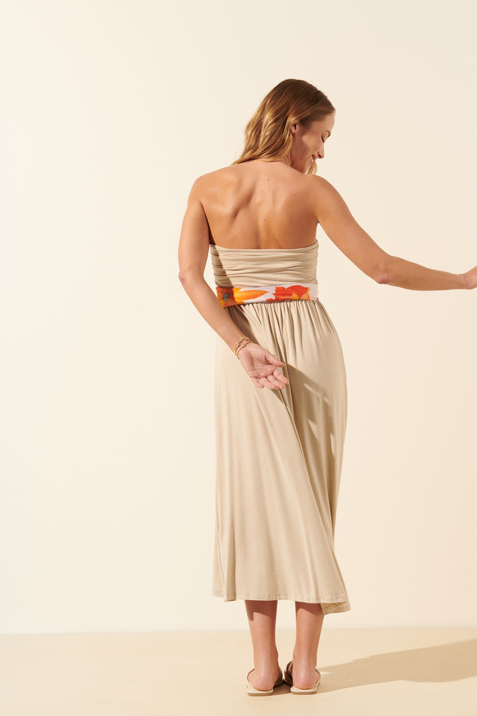 Vanina | Strapless skirt dress