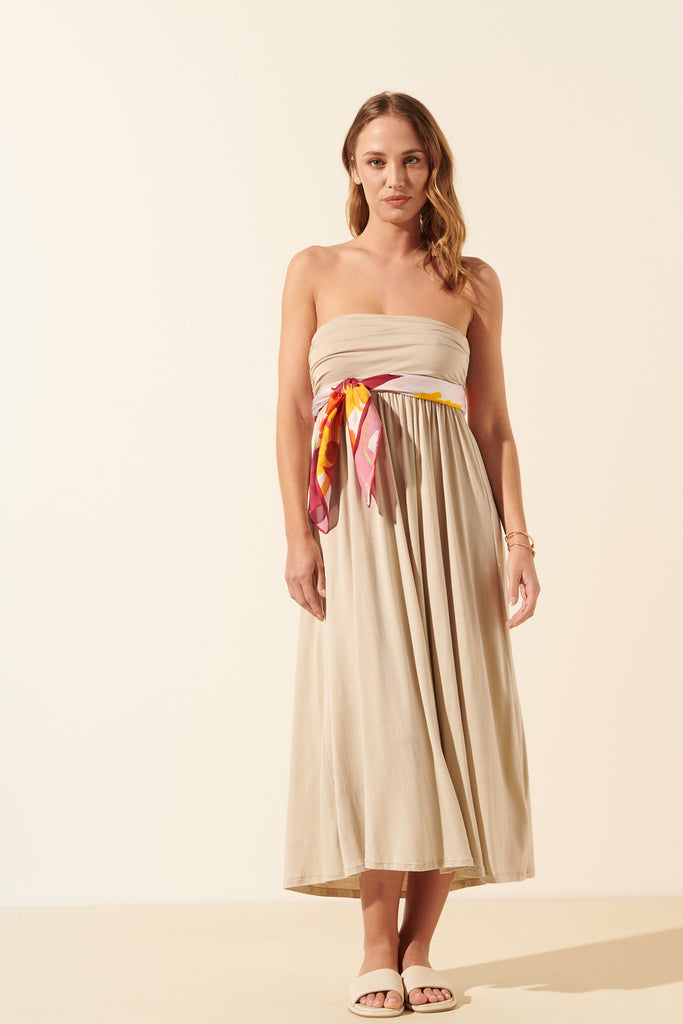 Vanina | Strapless skirt dress