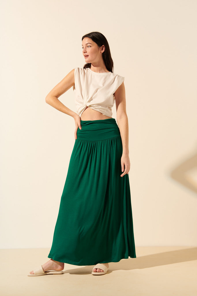 Vanina | Strapless skirt dress