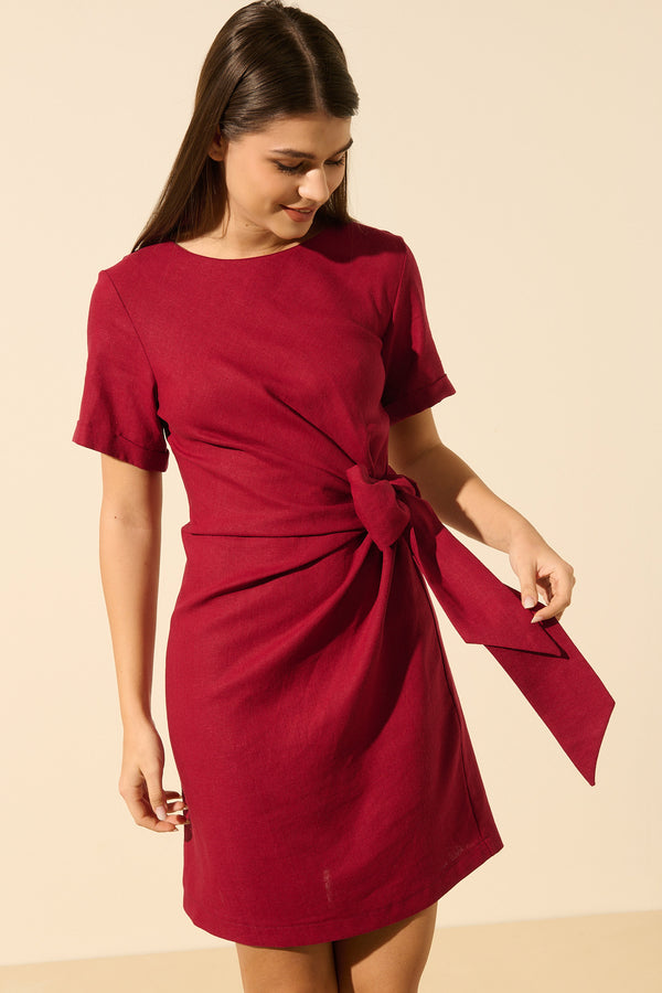 Viera | Knotted dress