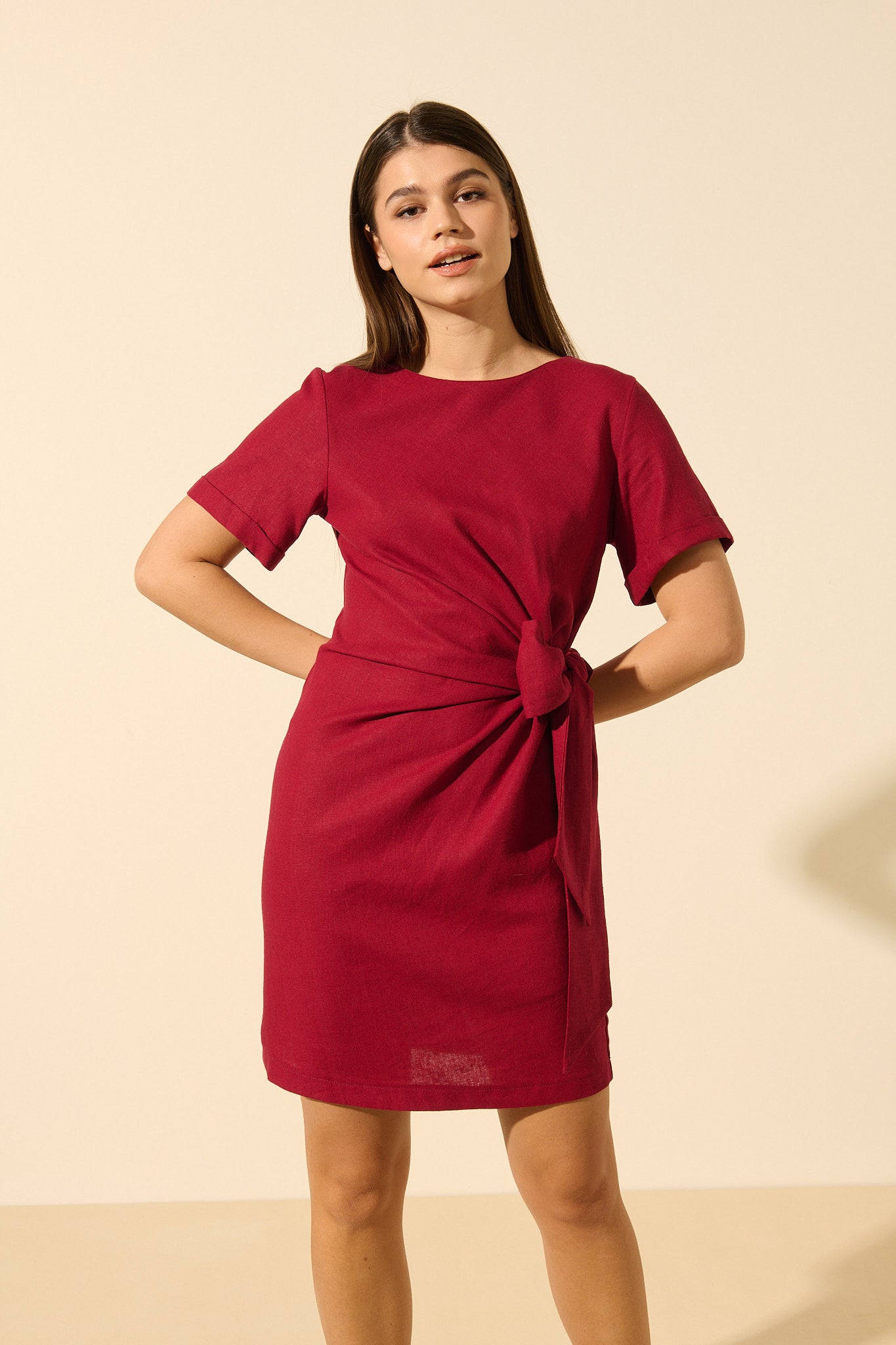 Viera | Knotted dress