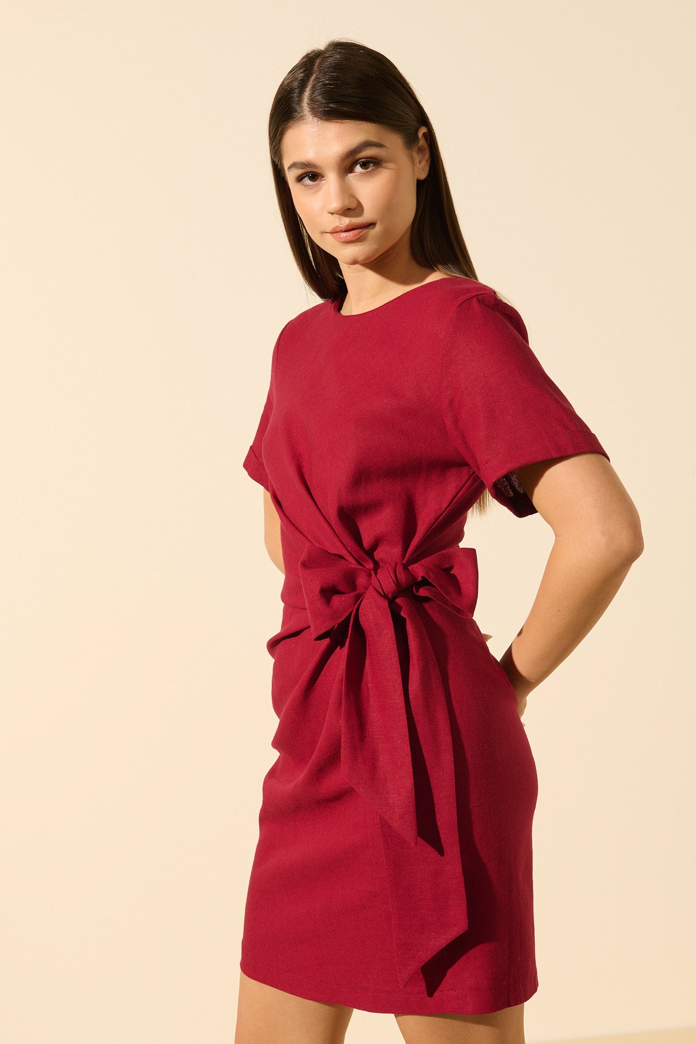 Viera | Knotted dress