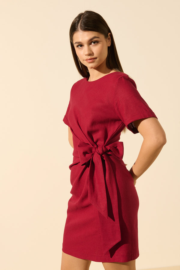 Viera | Knotted dress